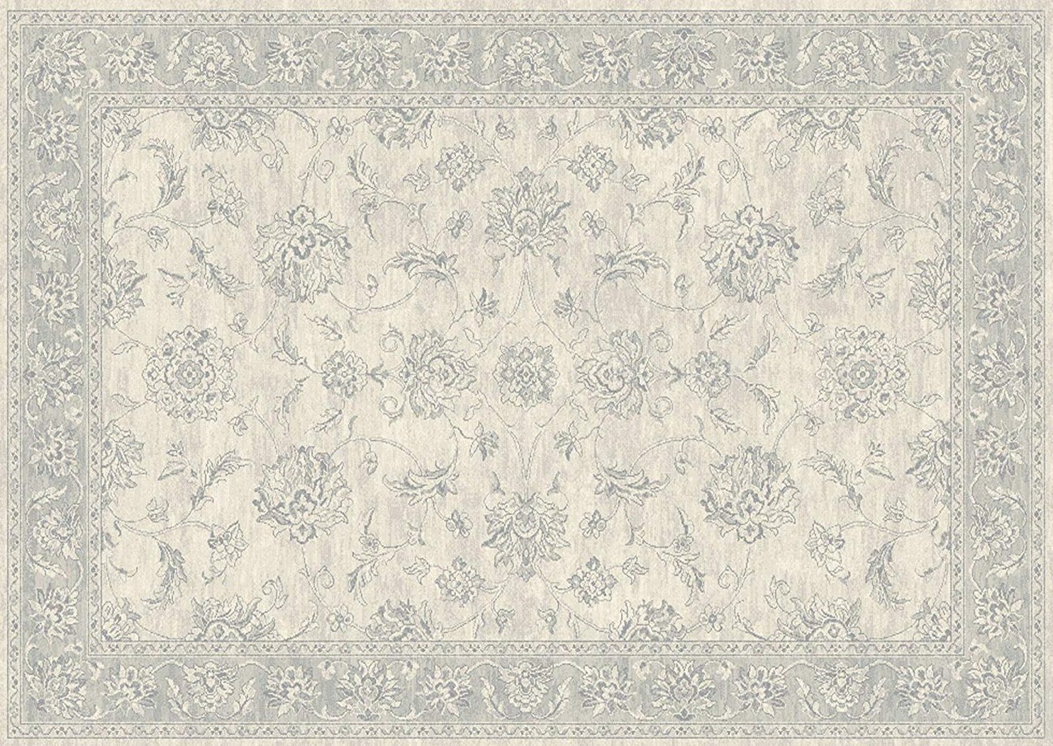 alfombra persa color crema
