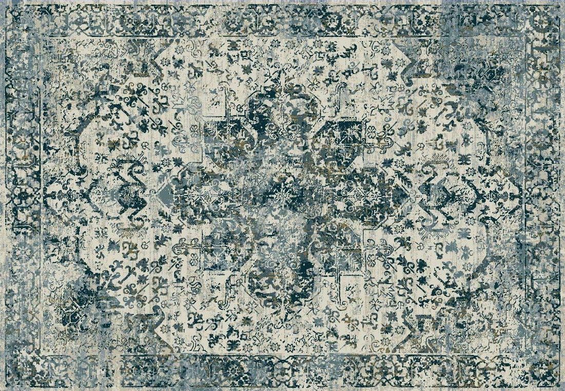 alfombra persa color turquesa