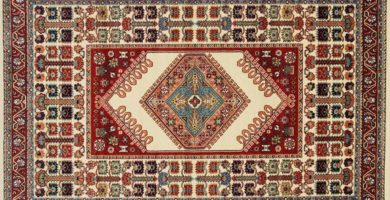 alfombra persa de acrílico