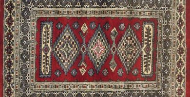 alfombra persa de lana