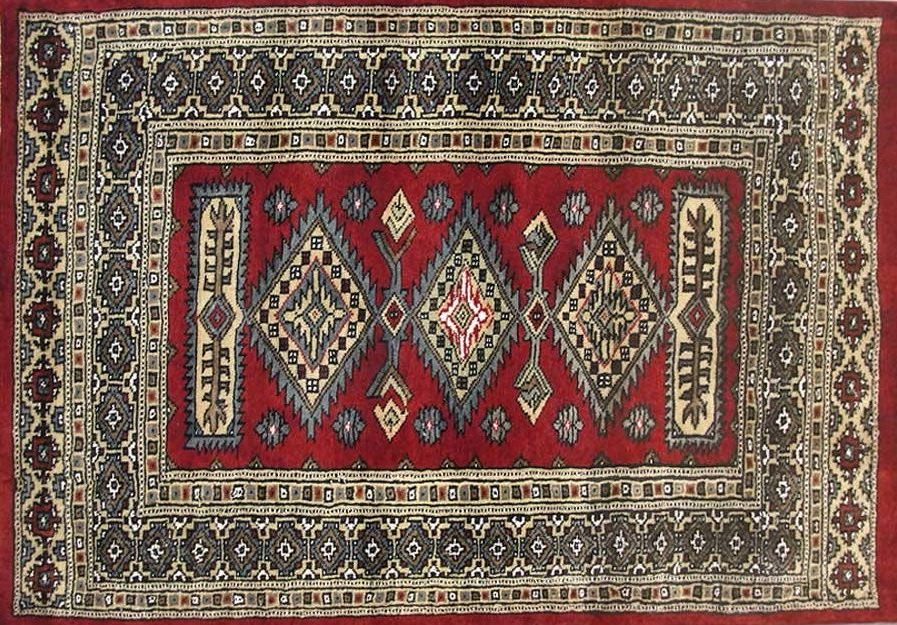 alfombra persa de lana
